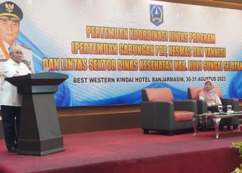 PEMKAB HSS GELAR PERTEMUAN KOORDINASI LINTAS PROGRAM DAN LINTAS SEKTOR DI BIDANG KESEHATAN