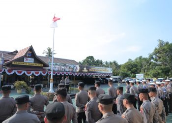 SEKDA KAB. HSS HADIRI APEL GELAR PASUKAN OPERASI ZEBRA INTAN 2023