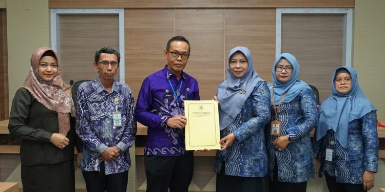 HSS RAIH PERINGKAT KINERJA DENGAN NILAI SANGAT BAIK DARI HASIL EXIT MEETING OLEH INSPEKTORAT PROVINSI KALSEL