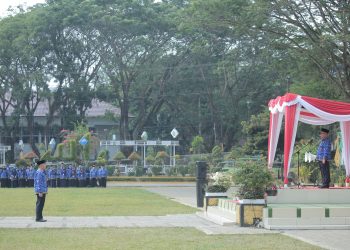 IRUP PADA UPACARA HARI KESADARAN NASIONAL, BUPATI HSS : SAYA UCAPKAN TERIMA KASIH DAN PERMOHONAN MAAF