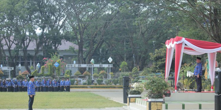 IRUP PADA UPACARA HARI KESADARAN NASIONAL, BUPATI HSS : SAYA UCAPKAN TERIMA KASIH DAN PERMOHONAN MAAF