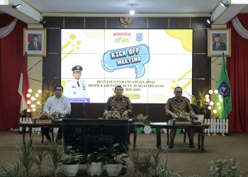 KICK OFF MEETING RPJPD 2025-2045 KAB. HSS SECARA RESMI DIBUKA OLEH PENJABAT BUPATI