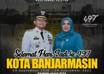 SELAMAT HARI JADI KE 497 KOTA BANJARMASIN