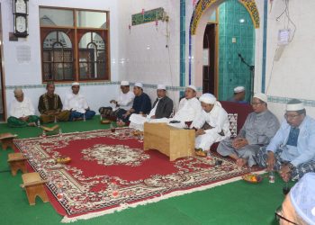 GILIRAN LANGGAR NURUT TAQWA AMAWANG MUKA GELAR MAULIDIRRASUL BERSAMA PJ. BUPATI