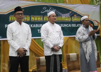 SAFARI MAULID PEMKAB HULU SUNGAI SELATAN BERSAMA MASYARAKAT AMPARAYA KECAMATAN SIMPUR
