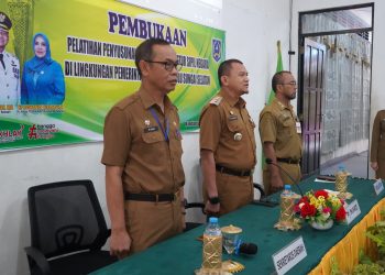 TINGKATKAN KOMPETENSI TEKNIS, PJ. BUPATI HSS BUKA PELATIHAN PENYUSUNAN KEBUTUHAN ASN