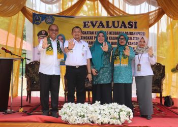 DESA GAMBAH DALAM IKUTI PENILAIAN PK2D TINGKAT PROVINSI KALSEL