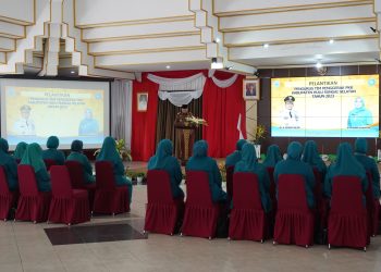 PJ BUPATI HSS LANTIK PENGURUS PERIODE BARU TP PKK KAB HSS