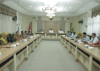SEKRETARIS DAERAH KABUPATEN HULU SUNGAI SELATAN MEMIMPIN RAPAT KOORDINASI PERSIAPAN PERINGATAN HARI JADI KE-73 KABUPATEN HSS TAHUN 2023
