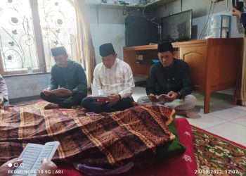 PJ BUPATI HSS BERTAKZIAH KE RUMAH DUKA KHARISYA BIN SYAMSI ISKANDAR