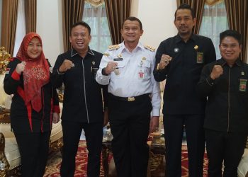 PERERAT KERJASAMA, PJ BUPATI HSS TERIMA SILATURAHMI KEPALA PENGADILAN AGAMA NAGARA