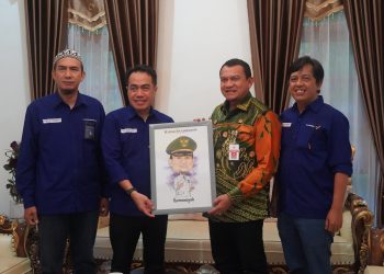 PJ BUPATI HSS TERIMA KUNJUNGAN SILATURAHMI DARI DIREKTUR RADAR KALSEL