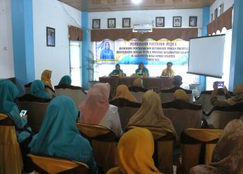 PEMBINAAN POSYANDU MEJA 6 DI SEKRETARIAT TP PKK KAB HSS