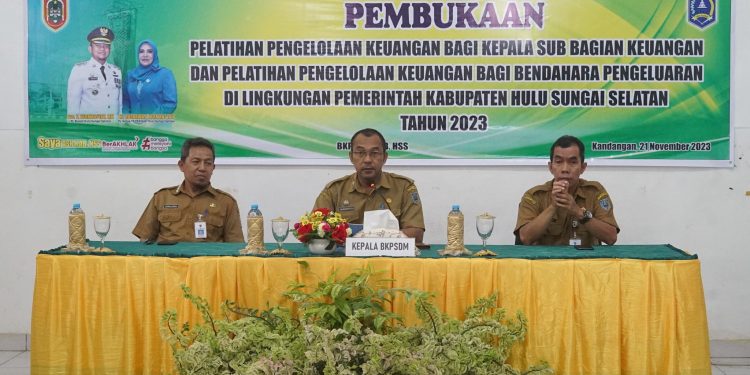 PELATIHAN PENGELOLAAN KEUANGAN TINGKATKAN KOMPETENSI DI LINGKUNGAN PEMKAB HSS.
