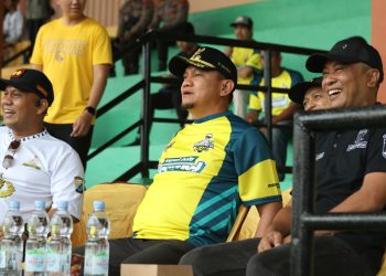PJ BUPATI HSS SAKSIKAN FINAL SEPAKBOLA U-40 PAMAN BIRIN CUP 2023, KECAMATAN TELAGA LANGSAT VS KECAMATAN DAHA SELATAN