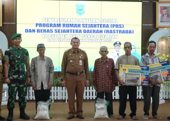 PEMKAB HSS TERUS LANJUTKAN BANTUAN PROGRAM RUMAH SEJAHTERA DAN BERAS SEJAHTERA DAERAH UNTUK KESEJAHTERAAN MASYARAKAT