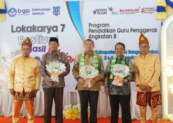 BERBAGAI KARYA DISUGUHKAN PADA FESTIVAL PANEN HASIL BELAJAR CALON GURU PENGGERAK ANGKATAN 8