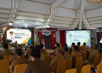 UPAYA PENGUATAN PENURUNAN STUNTING, PEMKAB HSS GELAR REMBUK STUNTING