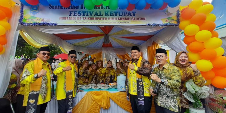 SYUKURAN MERIAH SAMBUT HARI JADI KE-73 KABUPATEN HULU SUNGAI SELATAN
