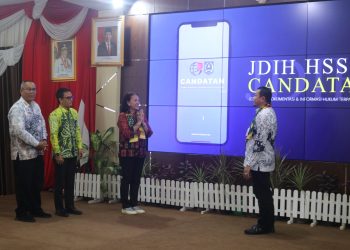 PERMUDAH MASYARAKAT MENGAKSES PRODUK HUKUM, PJ BUPATI HSS BUKA RAKOR DAN LAUNCHING JDIH CANDATAN