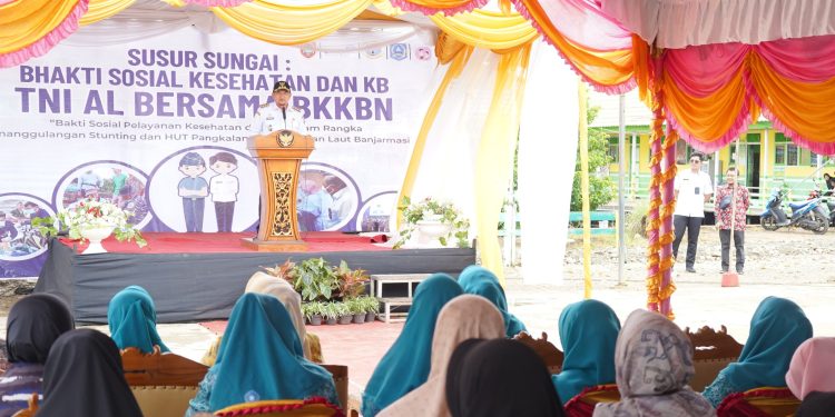 HADIRI BHAKTI SOSIAL DAN KB: PJ. BUPATI BERHARAP TERUS JALIN KOLABORASI DAN SINERGITAS BERSAMA DALAM PENANGANAN STUNTING