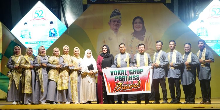 FINAL LOMBA NYANYI VOKAL GROUP “SENANDUNG SHOLAWAT” MERIAHKAN PANGGUNG HIBURAN HSS EXPO