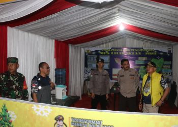PASTIKAN KEAMANAN NATARU, PJ BUPATI HSS TINJAU POSKO PENGAMANAN