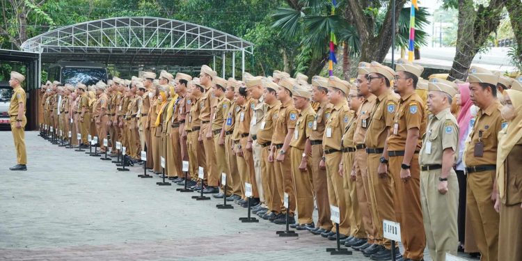 APEL GABUNGAN ASN LINGKUP PEMERINTAH KABUPATEN HULU SUNGAI SELATAN