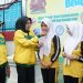 GERAKAN AKSI BERGIZI AGAR BIASAKAN POLA HIDUP SEHAT, PJ. KETUA TP. PKK KAB. HSS TINJAU PELAKSANAANNYA