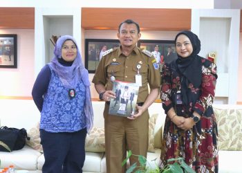PJ. BUPATI HSS TERIMA TAMU DARI TEMPO MEDIA GRUP JAKARTA