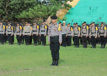 APEL PERGESERAN PASUKAN PERSONIL PENGAMANAN TPS: PASTIKAN KETENANGAN DALAM PEMILU 2024
