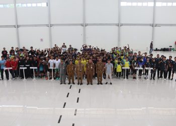 PELATKAB POPDA KAB. HSS DIMULAI, PJ. BUPATI HSS BERIKAN ARAHAN