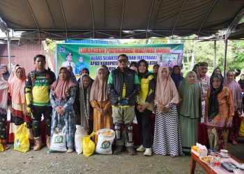 PJ. BUPATI HSS BERSAMA PJ. KETUA TP. PKK KAB. HSS KEMBALI GELAR TURKAM BAGIKAN BANTU SOSIAL UNTUK MASYARAKAT MENJELANG BULAN RAMADHAN