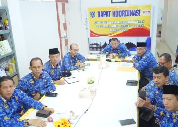 PJ BUPATI BERSAMA TIM TPID HSS RUTIN IKUTI RAKOR PENGENDALIAN INFLASI DAERAH TAHUN 2024 OLEH KEMENDAGRI RI