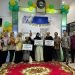 PJ. KETUA TP. PKK KAB. HSS SALURKAN BANTUAN KEMANUSIAAN MELALUI BANK KALSEL SYARIAH KANDANGAN