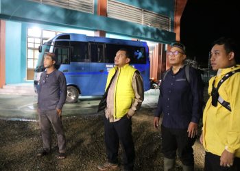 TINJAU GEDUNG OLAHRAGA DAN SENI, PJ. BUPATI HSS PASTIKAN GELARAN HKG PKK KE-52 DAPAT BERJALAN LANCAR