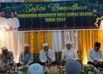 PENUH DENGAN KEHARMONISAN, PJ BUPATI HSS KUNJUNGI DESA MALINAU PADA SAFARI RAMADHAN PEMKAB HSS