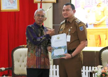 PJ BUPATI H. HERMANSYAH HADIRI SUPERVISI DAN EXIT MEETING PEMERIKSAAN RINCI OLEH BPK RI PROVINSI KALSEL