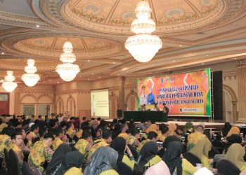 BUKA BIMTEK PENINGKATAN KAPASITAS APARATUR PEMERINTAHAN DESA, PJ BUPATI: BERHARAP PENGELOLAAN KEUANGAN & PERCEPATAN PENYERAPAN ANGGARAN SEMAKIN BAIK DAN CEPAT