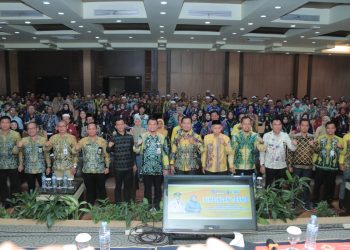 PJ BUPATI HSS BUKA BIMTEK BPD, SAMPAIKAN AGAR TERUS BERSINERGI DAN MENJADI MITRA KEPALA DESA DALAM MEMBANGUN SERTA MENSEJAHTERAKAN DESA