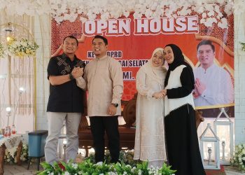PJ BUPATI HSS HADIRI OPEN HOUSE KETUA DPRD KAB HSS