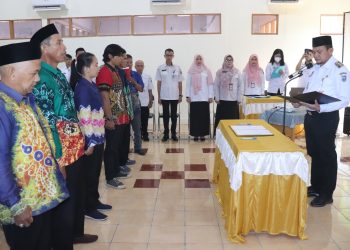 PJ. BUPATI HARAPKAN AGAR PARA ANGGOTA BPD ANTAR WAKTU BISA BERKOLABORASI DENGAN PEMDES