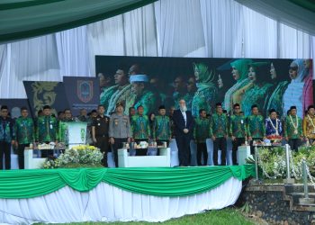 PJ. BUPATI HSS HADIRI PUNCAK PERINGATAN HUT KABUPATEN BALANGAN KE -21