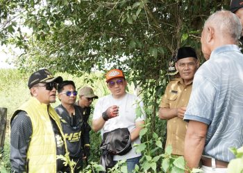 PERCEPATAN INFRASTRUKTUR, PJ BUPATI HSS DAN PUPR KALSEL TINJAU PEMBANGUNAN JALAN STRATEGIS