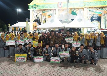 HADIRI CLOSING CEREMONY MTQ NASIONAL XXXV TINGKAT PROVINSI KALSEL, SEKDA KAB. HSS APRESIASI RAIHAN JUARA KAFILAH KAB. HSS