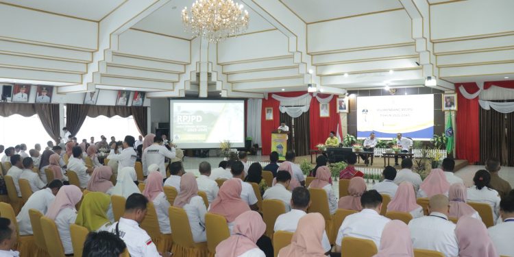 WUJUDKAN INDONESIA EMAS, PEMKAB HSS GELAR MUSRENBANG RPJPD TAHUN 2025-2045