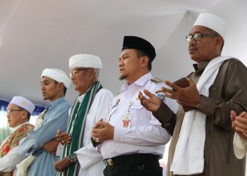 KEHADIRAN PJ. BUPATI HSS DALAM HAUL ANAK SULTHAN BANJAR, MEMUPUK KEBERSAMAAN PEMERINTAH DAERAH, TOKOH AGAMA DAN MASYARAKAT