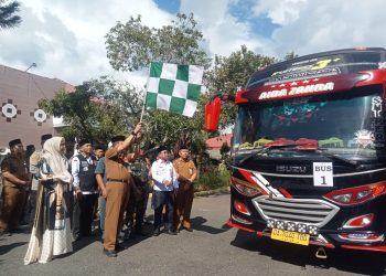 PELEPASAN DAN PEMBERANGKATAN CALON JAMAAH HAJI 2024