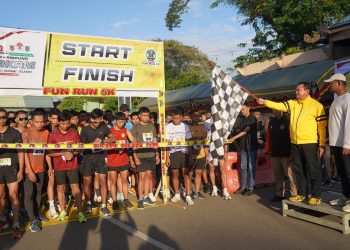 PJ BUPATI HSS LEPAS PESERTA FUN RUN 5K CABOR TARKAM
