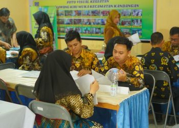 MASUK 5 BESAR LOMBA DESA SE-KALSEL, DESA AMAWANG KIRI MUKA JALANI TAHAP KLARIFIKASI LAPANGAN PADA LOMBA DESA TINGKAT PROVINSI KALSEL TAHUN 2024